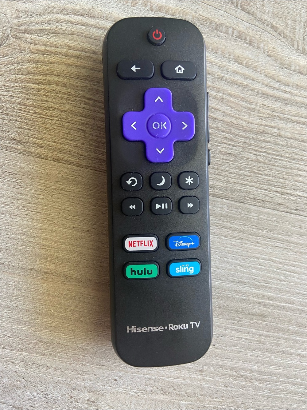 Genuine Hisense Roku TV Replacement Remote Control | Model RC-ALIR